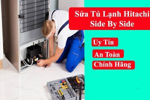 sua tu lanh side by side hitachi 1