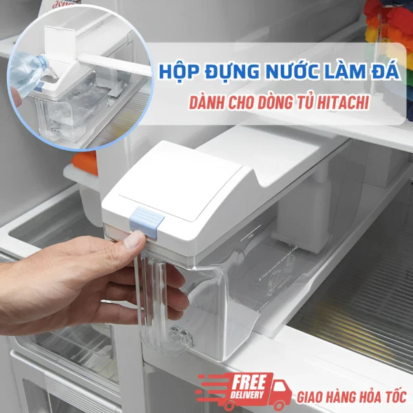 Bình chứa nước tủ lạnh Hitachi 8